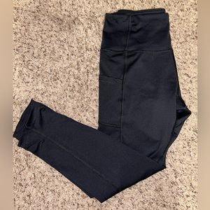 Regular Black Workout Leggings